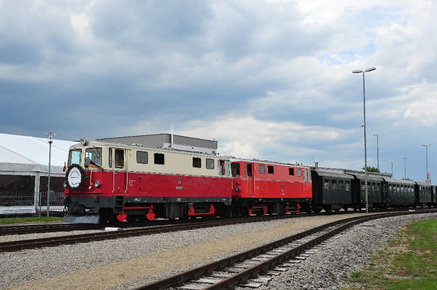 Bahnhofsfest Gmünd 60 Jahre Diesellok 2095 (5)